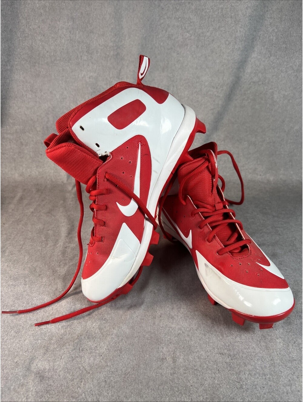 Nike Red/White Huarache Cleats  Size 13 US.
